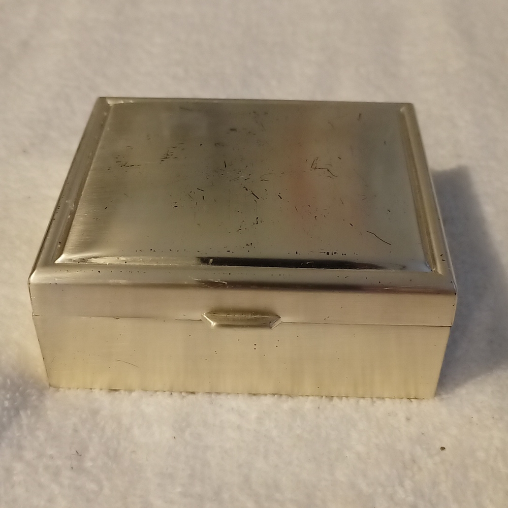 Vintage Things Remembered Silver Plated Crystalized with Swarovski Box